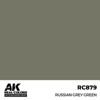 AK Real Colors Russian Grey Green Lacquer Paint 17mL