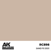 AK Real Colors Sand FS 33531 Lacquer Paint 17mL