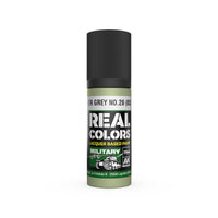 AK Real Colors Silver Grey No.28 (BS381) Lacquer Paint 17mL