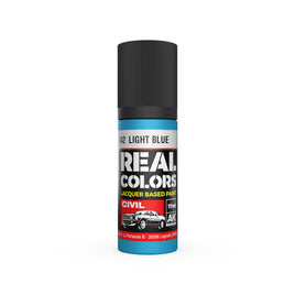 AK Real Colors Light Blue Lacquer Paints 17mL