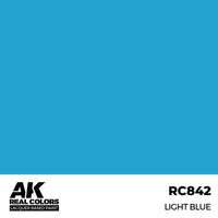 AK Real Colors Light Blue Lacquer Paints 17mL