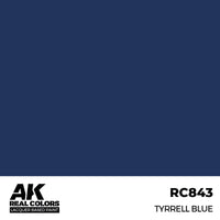 AK Real Colors Tyrrell Blue Lacquer Paint 17mL