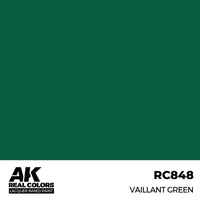 AK Real Colors Vailland Green Lacquer Paint 17mL