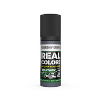 AK Real Colors Medium Gunship Grey FS 36118 Lacquer Paint 17mL