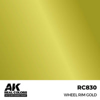 AK Real Colors Wheel Trim Gold Lacquer Paint 17mL