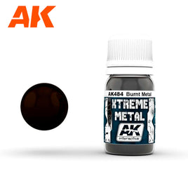 AK Metallics XTREME Metal Burnt Metal 30mL