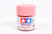 Tamiya Color X-17 Pink Gloss Acrylic Paint 23mL