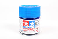 Tamiya Color X-23 Clear Blue Gloss Acrylic Paint 23mL