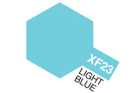 Tamiya Color XF-23 Light Blue Flat Acrylic Paint 23mL