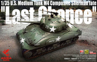 U.S. Med. Tank M4 Composite Sherman "Late" (1/35 Scale) Plastic Military Model Kit