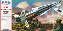 US Army Nike Hercules Ground-to-Air Missile w/3 Crew Figures (1/40 Scale) Plastic Military Model Kit