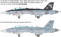 USN EA-18G VAQ-141 (1/72 Scale) Aircraft Model Kit