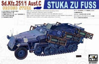 Sd.Kfz 251/1 Ausf C Stuka Zu Fuss (1/35 Scale) Plastic Military Model Kit