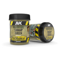 AK Acrylic Water Gel Swamp Green 250mL