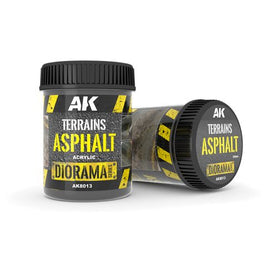 AK Acrylic Terrains Asphalt 250mL