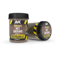 AK Acrylic Terrains Wet Ground 250mL