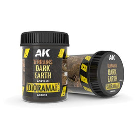 AK Acrylic Terrains Dark Earth 250mL