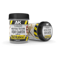 AK Acrylic Terrains Neutral Texture for Earth 250mL