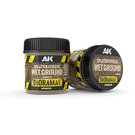 AK Acrylic Splatter Effects Wet Ground 100mL