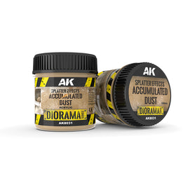 AK Acrylic Splatter Effects Accumulated Dust 100mL