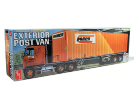 40' Fruehauf Exterior Post Van (1/25 Scale) Plastic Vehicle Model Kit