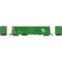 HO FGE 57' Mechanical Reefer, BNFE/Green #11783