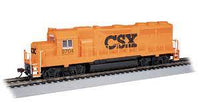 Master HO Silver EMD GP40 Standard DC CSX MOW #9709