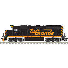 HO Gold EMD GP40 ESU LokSound DCC Sound Rio Grande #3132