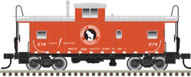 HO Standard-Cupola Caboose Master(R) Great Northern X78 (red, white)