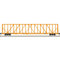 73' Center-Partition Centerbeam Flatcar Master(R) Willamette and Pacific Railroad 73079