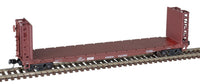 GSI-GSC 48' Bulkhead Flatcar Master(R) Union Pacific 15607 (Boxcar Red, white)