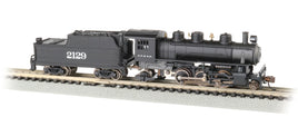 N 2-6-2 Prairie Standard DC Santa Fe 2129 (black)