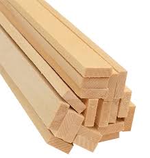 1/8x3/8x36 Basswood Spar Stock