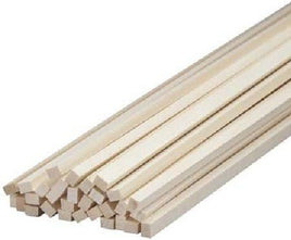 3/16x1/2x36" Basswood Spar Stock