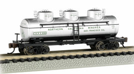 N 40' 3-Dome Tank Car Northern California Wineries #6302