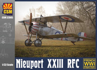 Nieuport XXIII RFC (1/32 Scale) Plastic Aircraft Model Kit