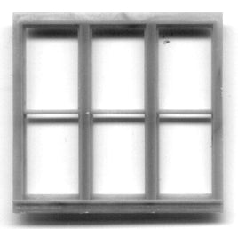 Windows Six-Pane Double-Hung 100 x 92"