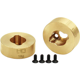 Brass Rear Hub 18g TRX4-M