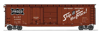 HO 50' PS-1 Double Door Boxcars Frisco (SL-SF)