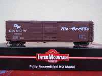 HO 50' PS-1 Double Door Boxcars Rio Grande BCR