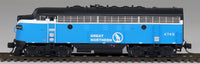 N Scale EMD F7A Great Northern Big Sky Blue