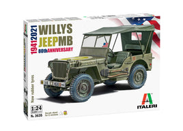 1941 Willys Jeep (1/24 Scale) Vehicle Model Kit