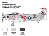 A-1H Skyraider (1/48 Scale) Aircraft Model Kit