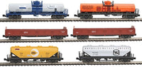 N Mixed Freight 6-Car Set Ready to Run