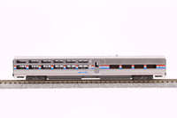 Viewliner II Set 2 Sleepers, Diner, Baggage-Dorm Amtrak (Phase III, silver, red, white, blue)