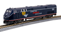 HO AMTRAK P42 Midnight Blue with 50th Anniversary Logo #100