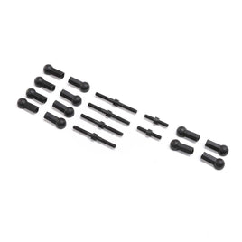 Losi Adjustable Turnbuckle Set for Mini JRX2 (6 pack)