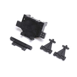 Rear Bulkhead, Toe Block, Link Mount for Mini JRX2