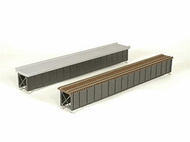 Deck-Girder Bridge with Ballasted Deck 85 Scale Feet Long