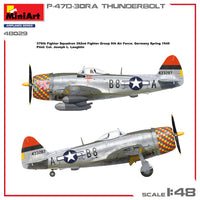 P-47D-30RA Thunderbolt "Advanced Kit' (1/48  Scale) Airplane Model Kit